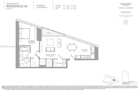 Купить кондоминиум в Майами, Флорида 1 спальня, 82.59м2, № 1958016 - фото 17