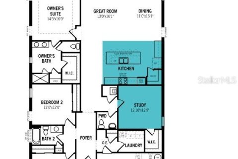 House in Parrish, Florida 3 bedrooms, 205.22 sq.m. № 2231182 - photo 3