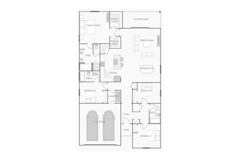 House floor plan «188SQM», 4 bedrooms in FREEDOM CROSSINGS PRESERVE