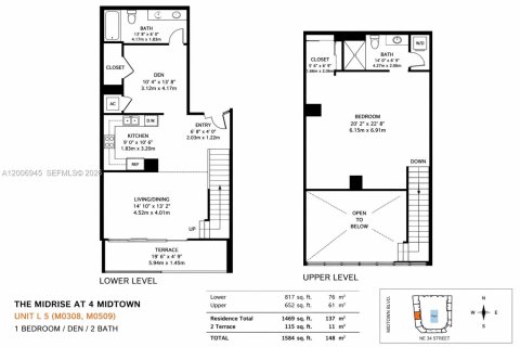 Купить кондоминиум в Майами, Флорида 1 спальня, 123.28м2, № 2090461 - фото 17