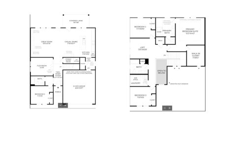 House floor plan «House», 4 bedrooms in Edison East - Executive Collection