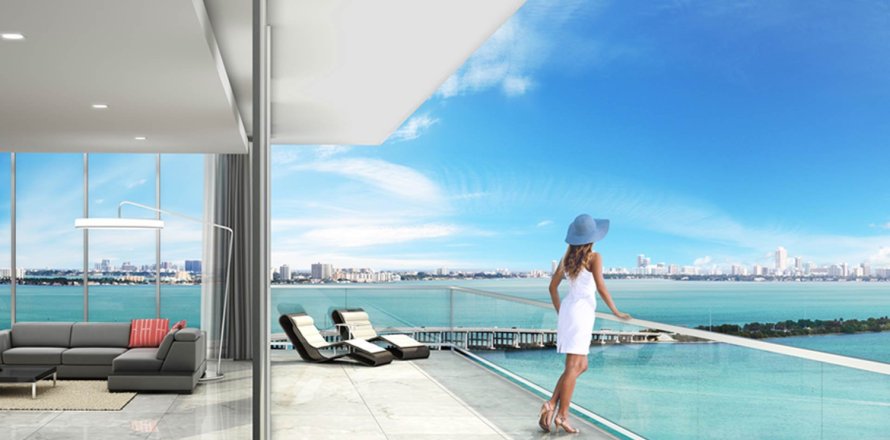 Apartment in BAY HOUSE in Miami, Florida 3 bedrooms, 133 sq.m. № 76771