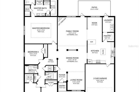 Villa ou maison à vendre à Beverly Hills, Floride: 4 chambres, 278.71 m2 № 1744327 - photo 4