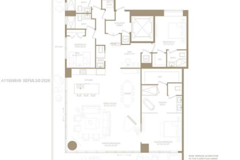 Condo in Miami, Florida, 4 bedrooms  № 2019925 - photo 22