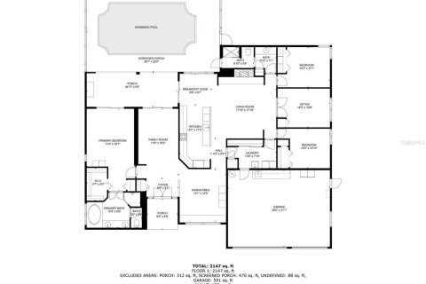 House in Tarpon Springs, Florida 4 bedrooms, 226.4 sq.m. № 1883379 - photo 12
