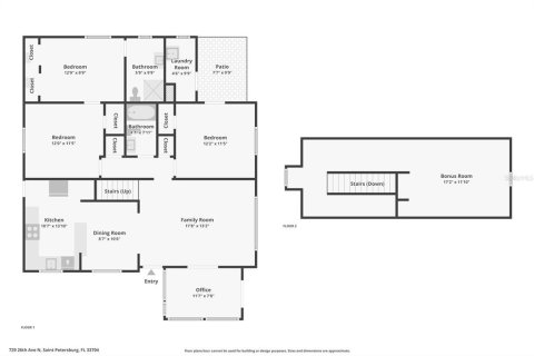 House in Saint Petersburg, Florida 3 bedrooms, 133.59 sq.m. № 2425238 - photo 25