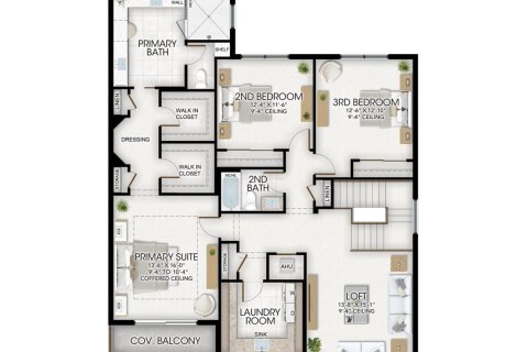 Villa ou maison à vendre à West Palm Beach, Floride: 3 chambres, 260.78 m2 № 2146854 - photo 5