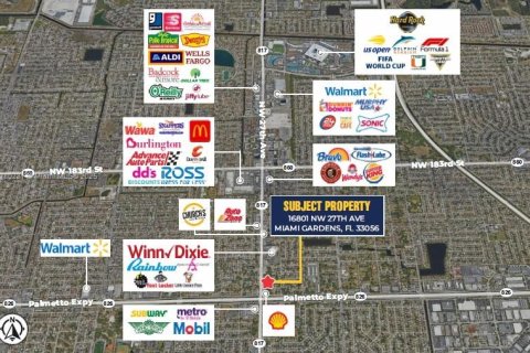 Commercial property in Miami Gardens, Florida № 1987261 - photo 9