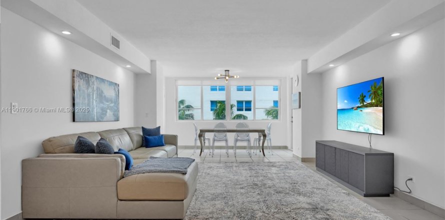 Кондоминиум с 3 спальнями в Майами-Бич, Флорида № 1953570