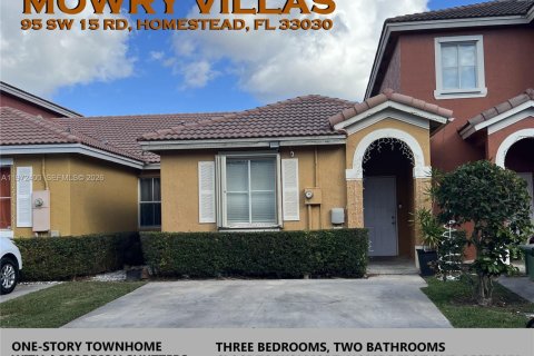 Таунхаус в Хомстед, Флорида 3 спальни, 103.59м2 № 2032995