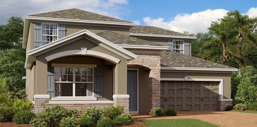 House in Rivington by Reader Communities in DeBary, Florida 3 bedrooms, 281 sq.m. № 616796