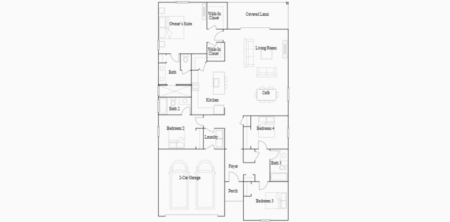 Townhouse in HEATH PRESERVE in Ocala, Florida 4 bedrooms, 188 sq.m. № 102636