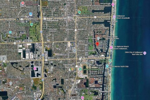 Купить кондоминиум в Халландейл-Бич, Флорида 2 спальни, 112.41м2, № 2066525 - фото 29