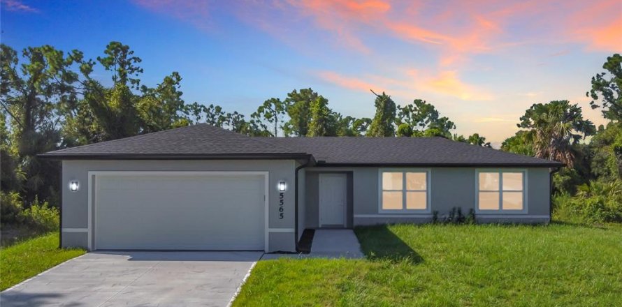 House in North Port, Florida 3 bedrooms, 148.64 sq.m. № 1898554
