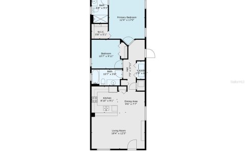 House in Sarasota, Florida 2 bedrooms, 100.33 sq.m. № 1885143 - photo 4