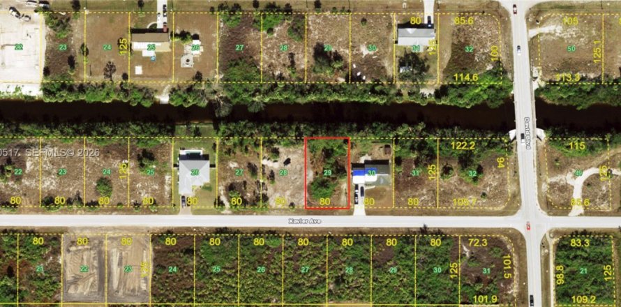 Terrain à Port Charlotte, Floride № 2158407