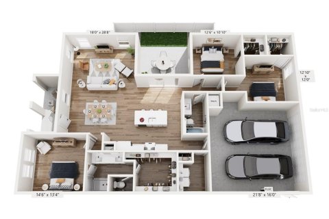 Villa ou maison à louer à Venice, Floride: 3 chambres, 122.63 m2 № 1656840 - photo 2