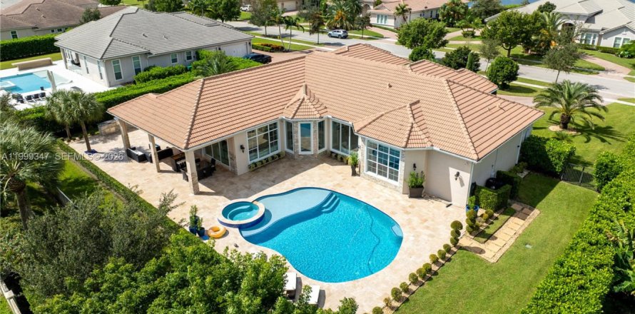 House in Davie, Florida 4 bedrooms, 375.14 sq.m. № 2068096