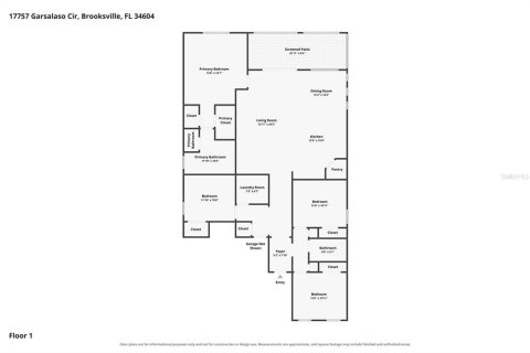 House in Brooksville, Florida 4 bedrooms, 191.84 sq.m. № 2198522 - photo 2