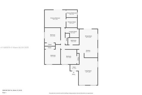 House in Miami, Florida 4 bedrooms, 155.61 sq.m. № 1930434 - photo 26