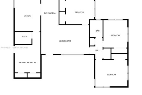 Купить виллу или дом в Майами, Флорида 4 спальни, № 2048186 - фото 8