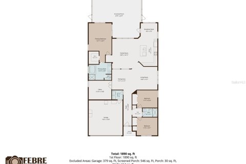 Villa ou maison à vendre à Lutz, Floride: 3 chambres, 186.55 m2 № 2151359 - photo 11