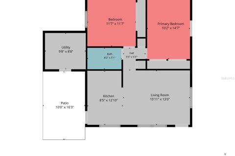 Villa ou maison à vendre à Tampa, Floride: 2 chambres, 72 m2 № 2429307 - photo 15