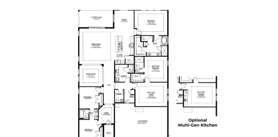 Casa en Bella Lago en Parrish, Florida 4 dormitorios, 260 m2 № 590507
