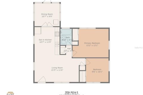 Casa en venta en Zephyrhills, Florida, 2 dormitorios, 86.96 m2 № 1916703 - foto 23