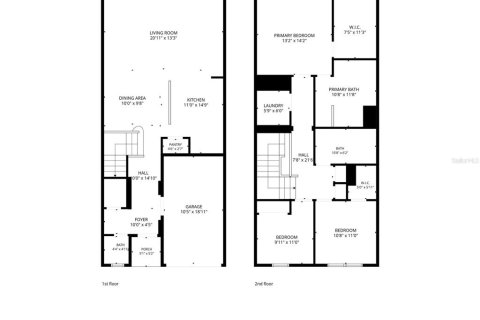 Townhouse in Sanford, Florida 3 bedrooms, 165.46 sq.m. № 2404669 - photo 6