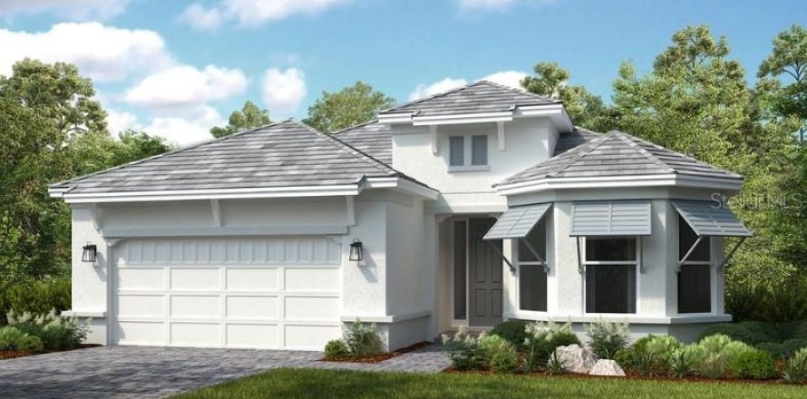 House in Sarasota, Florida 3 bedrooms, 211.35 sq.m. № 1417292