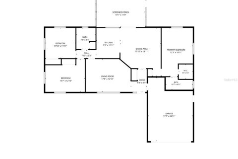 House in Bradenton, Florida 3 bedrooms, 138.98 sq.m. № 2236413 - photo 8