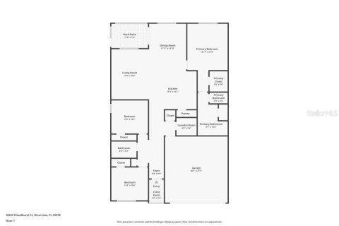 Casa en alquiler en Riverview, Florida, 3 dormitorios, 155.7 m2 № 1902785 - foto 2