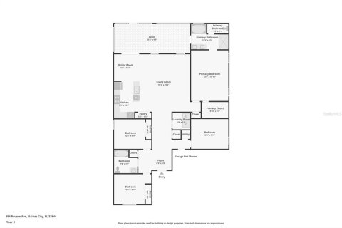 House in Haines City, Florida 4 bedrooms, 166.48 sq.m. № 2234474 - photo 22