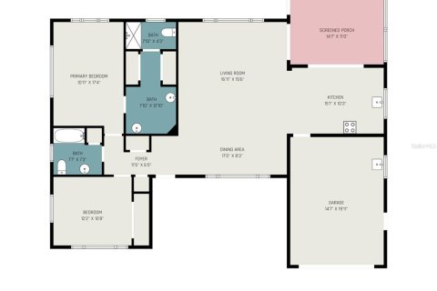 House in Saint Petersburg, Florida 2 bedrooms, 120.31 sq.m. № 1854646 - photo 29
