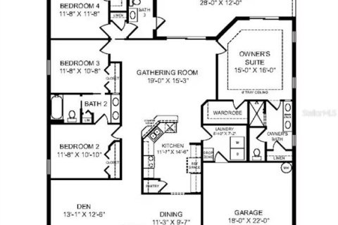 House in Wimauma, Florida 4 bedrooms, 195.93 sq.m. № 1894970 - photo 2