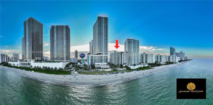 Condominio en Hollywood, Florida, 1 dormitorio  № 1859826