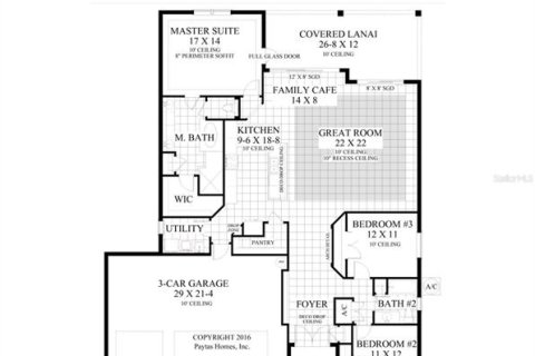 Купить виллу или дом в Деланд, Флорида 8 комнат, 195.84м2, № 1850192 - фото 2