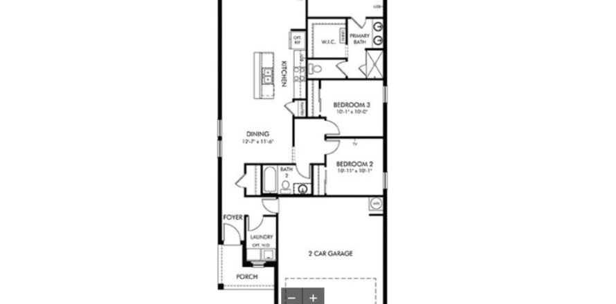 House in Links Terrace in Daytona Beach, Florida 3 bedrooms, 138 sq.m. № 617405