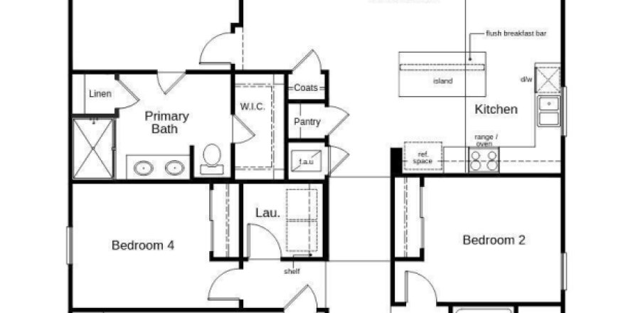 Casa en Jacksonville, Florida 4 dormitorios, 158.58 m2 № 770724