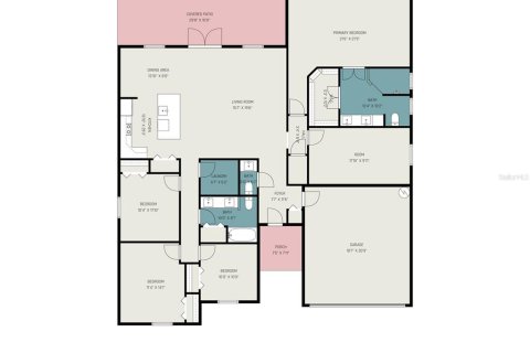 House in Palm Bay, Florida 4 bedrooms, 201.69 sq.m. № 2218376 - photo 4