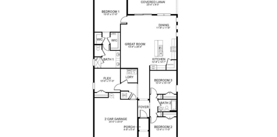 Дом в Star Farms at Lakewood Ranch - Freedom в Лейквуд Ранч, Флорида 4 комнаты, 189м2 № 574799