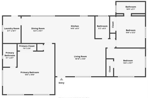 Casa en venta en Lakeland, Florida, 4 dormitorios, 143.44 m2 № 1907845 - foto 26
