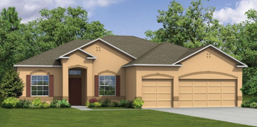 House in Yulee, Florida 4 bedrooms, 225.47 sq.m. № 843338