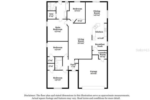 Villa ou maison à louer à Orlando, Floride: 4 chambres, 175.86 m2 № 1905183 - photo 2