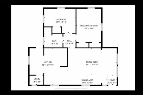 House in Winter Haven, Florida 2 bedrooms, 100.33 sq.m. № 2214552 - photo 2