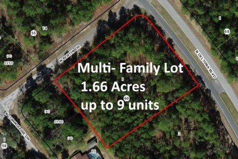 Terreno en venta en Citrus Springs, Florida № 1247244 - foto 1