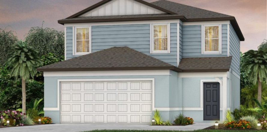 House in Redding Pointe in Lakeland, Florida 3 rooms, 169 sq.m. № 309764