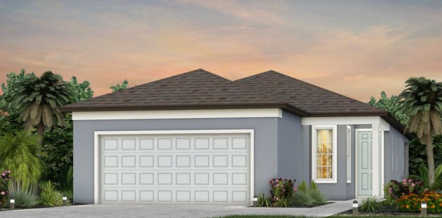 House in Arden Preserve by Pulte Homes in Land O' Lakes, Florida 4 bedrooms, 147 sq.m. № 412580