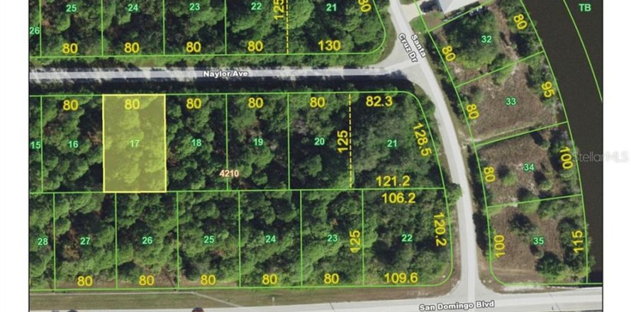 Land in Port Charlotte, Florida № 2229007